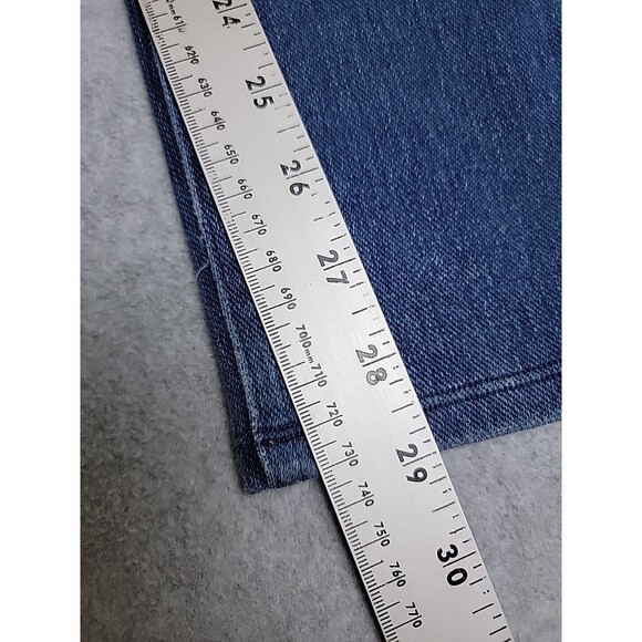 Spanx Jeans Womens Large 30x29 Skinny Mid Rise Light Blue Stretch Modern City - Picture 3 of 15